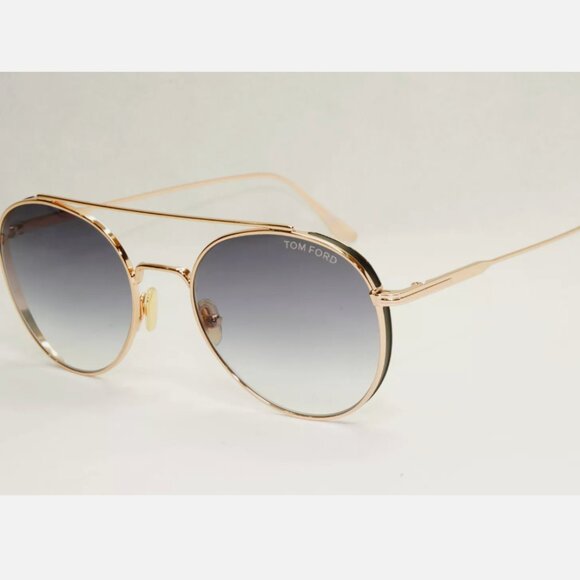 Tom Ford Sunglasses Women\'s Gold Round Sunglasses main image 4